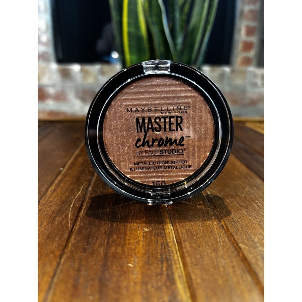 Maybelline Master Chrome by Face Studio Metallic Highlighter 150 Molten‎ Peach
